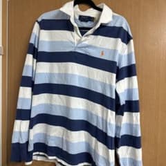 POLO RALPH LAUREN ラガーシャツ ボーダー Lサイズ