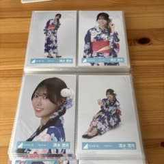 日向坂46 清水理央 2025年 浴衣 直筆 日向坂46 清水理央 「2025 浴衣」 生写真 コンプ - メルカリ