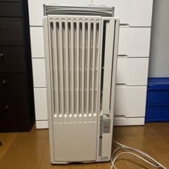 Haier 窓用エアコン JA-16T 冷房専用　ルームエアコン Haier JA-16P 窓用エアコン 2016年製 冷房専用 取付枠付 - メルカリ