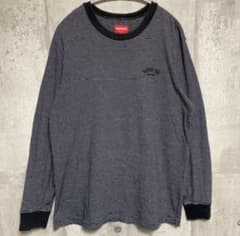 supreme ボーダー ロンt - メルカリ