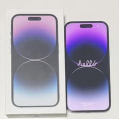 Apple iPhone 14 Pro 128GB本体 ディープパープルのサムネイル