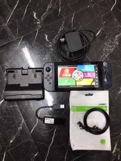 Nintendo Switch 本体 ＋スマブラソフト＆有線ケーブルセットのサムネイル