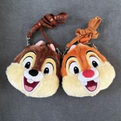 칩과 데일 패스 케이스 인형 2 개 세트