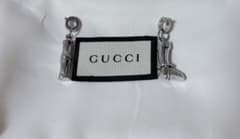 【2点セット】GUCCI グッチ バンブー ＆ ブーツ チャーム シルバーのサムネイル