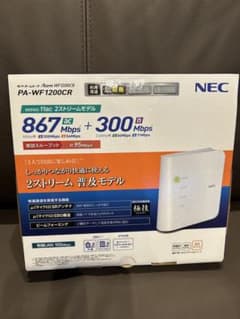 NEC Aterm WF1200CR 無線LANルーター 本体のサムネイル