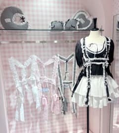 lilLilly Starry フリルレースリボンハーネスのサムネイル
