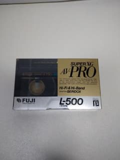 Dunk様専用FUJI SUPER XG AV PRO L 500 ビデオテープのサムネイル