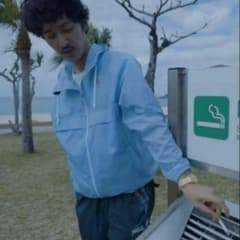 ☆K-WAY☆ナイロンジャケット Remake1975☆Lサイズ☆水色☆上杉柊平 K-WAY ナイロンジャケット Lサイズ 上杉柊平着用 水色 - メルカリ