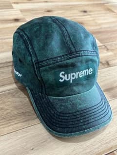 シュプリーム、supreme、キャップ、デニム、グリーンのサムネイル