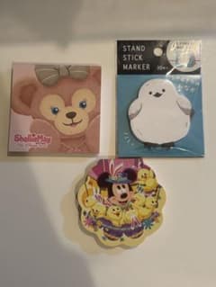 付箋　3種　まとめ売り　ディズニー　シマエナガのサムネイル