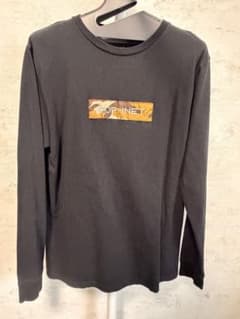SOPHNET. 長袖Tシャツ カモフラージュロゴ ブラック Lのサムネイル