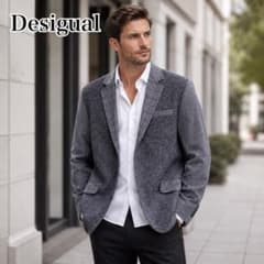 美品 Desigual NOT THE SAME テーラードジャケット 50 - メルカリ