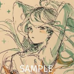 手描きイラスト オリジナル はがきサイズ - メルカリ