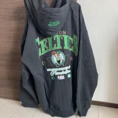 新品 パーカー L セルティックス NBA モノマート プルオーバー 裏起毛のサムネイル