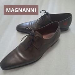 MAGNANNI マグナーニ 革靴 オパンケ製法 プレーントゥハート サイズ44 MAGNANNI マグナーニ 革靴 オパンケ製法 プレーントゥハート サイズ44