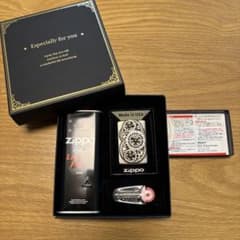 ZIPPO ギフトセット オイル付き スチームパンク風デザイン 未使用品のサムネイル