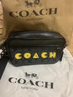 ☆限定 COACH×パックマン シグネチャーバッグ 2way メンズのサムネイル