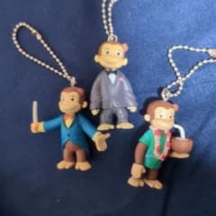 おさるのジョージ キーホルダーセットのサムネイル