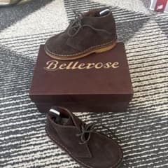 Bellerose ブラウン スエード チャッカブーツ 25のサムネイル