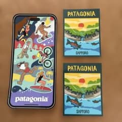 Patagonia パタゴニア ステッカー３枚セットのサムネイル