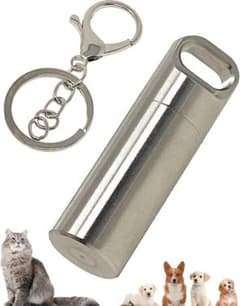 遺骨カプセル 遺骨キーホルダー ロケットペンダント 遺灰 ペット 犬 猫のサムネイル