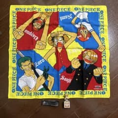 ONE PIECE ハンカチ＆ルフィ マグネット＆デッドエンドの冒険キーホルダーのサムネイル