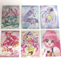 プリキュア ウエハース カード 6枚セット 開封済みのサムネイル