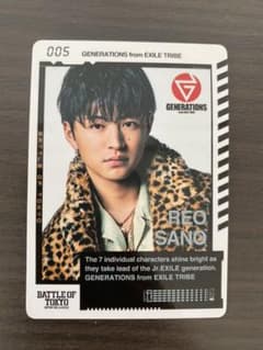 佐野玲於　BOTカードのサムネイル