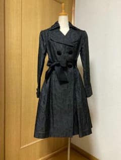 美品 ブラック コートのサムネイル