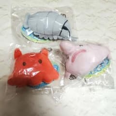 きゅ～とCreatures ミニマスコット　深海魚　3種類セットのサムネイル