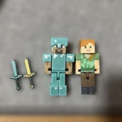 マインクラフト フィギュア 武器セットのサムネイル