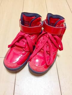 JADECREW☆ダンスシューズ レッド22㎝のサムネイル