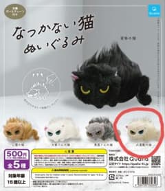 なつかない猫ぬいぐるみのサムネイル
