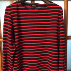 A.P.C. アーペーセー ボーダー カットソーのサムネイル