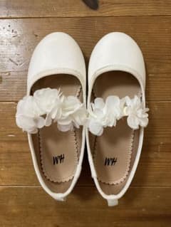 卒園式・入学式靴（17.5cm）H&M フラワーデザイン フォーマルシューズのサムネイル