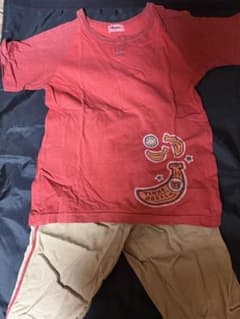 TINKERBELL 半袖Tシャツ パンツ セットアップ　130cmのサムネイル