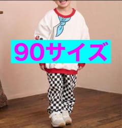 ⭐匿名配送⭐Littc リトシー ディズニー ミッキー シェフパンツ90サイズのサムネイル