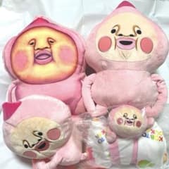 カクレモモジリ　ぬいぐるみ　4種セット　こびとづかん