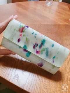 yakko様専用☺︎macvomauvoペイント長財布☺︎のサムネイル