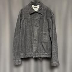 22ss COMOLI デニムジャケット ブラック エクリュ 2 - メルカリ