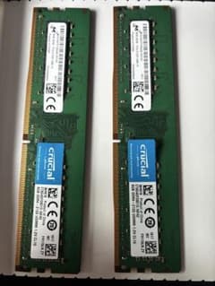 Crucial 16GB(8GB*2) DDR4-2133 UDIMMメモリー - メルカリ