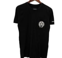 CHROME HEARTS Tシャツ ホースシュー スクロールロゴ ブラック mのサムネイル