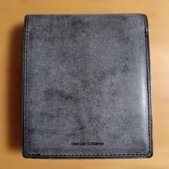 エンダースキーマ half folded wallet 二つ折りBlack | Mercari