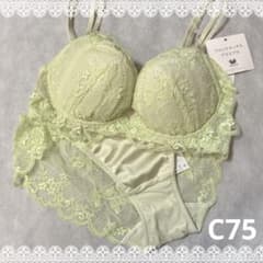 ワコール パルファージュ フロントエックスプラスブラ＆ショーツ C75