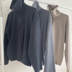 UNIQLO ブラッシュドジャージープルオーバー　3色セットのサムネイル