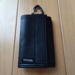PACKING ブラック 三つ折り財布のサムネイル