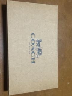 COACH 長財布 ブラウン ワイン 保存袋付きのサムネイル