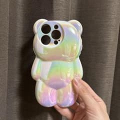 【新品】クマ型 iPhoneケース 15 Proのサムネイル