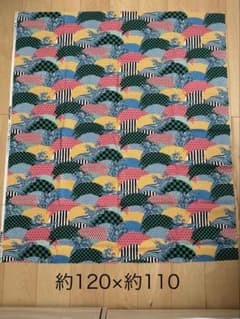 和柄 生地 布地 はぎれ　約120×110cm ※送料込みのサムネイル
