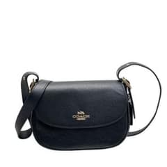 【COACH】レディース レザー ショルダーバッグ ブラックのサムネイル